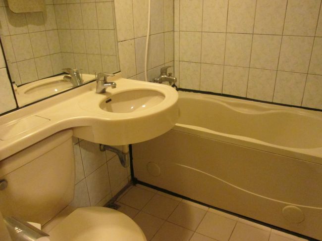 中港大飯店のバスルーム