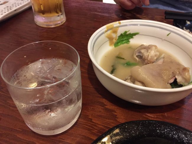 食べかけ（笑）<br />定番のテビチ