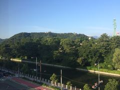 客室から松山城が見えました〜