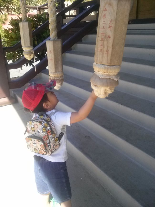 子供にはガラガラ鳴らせなかったような・・・？