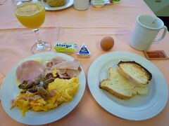 朝食「ホテルダルミナ」