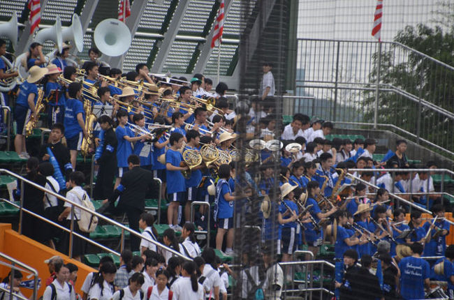 高校野球を見て来ました 2017.07.17 2.清水庵原球場/静岡東−清水桜が丘