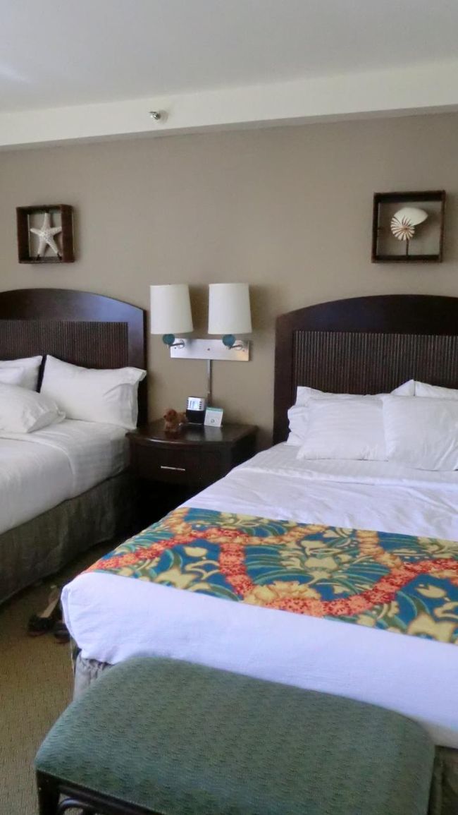 お部屋はツインの11F、ベッドはフカフカで問題なし。