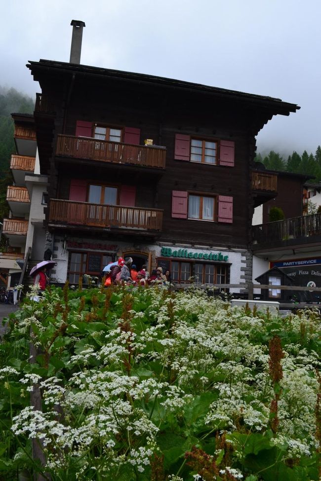 今日の昼食会場が見えてきました。