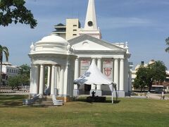 セント・ジョージ教会。東南アジア最古のイギリス教会。