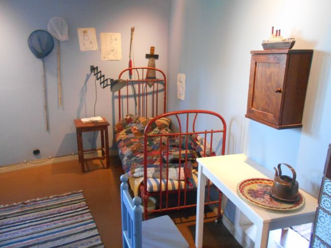 ムーミンのベッド。