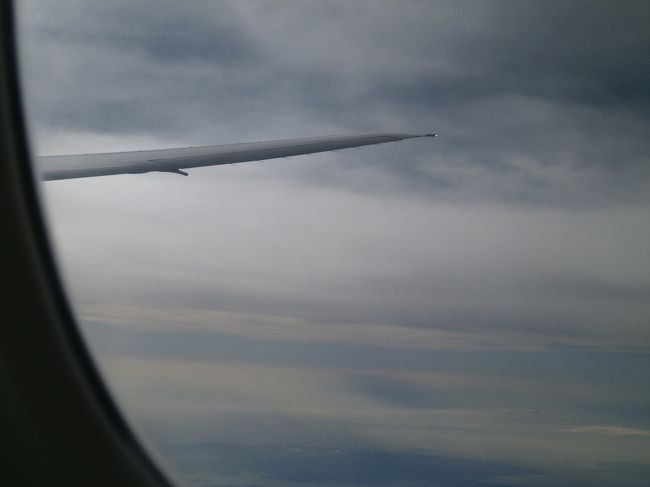 雲ばかり<br /><br />機内食撮り忘れました<br /><br />チキンかビーフでひとつづつ戴きました
