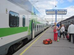 約2時間ほどでTurkuに到着しました。

これは別の日にとった写真ですが。