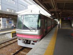 犬山駅で乗り換えです。