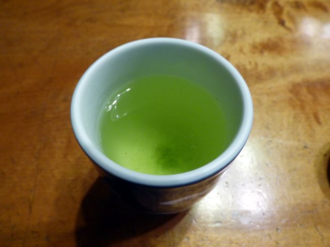 熱いお茶