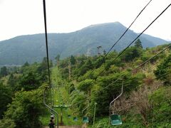 登山リフトからは雄大な風景が展開する。