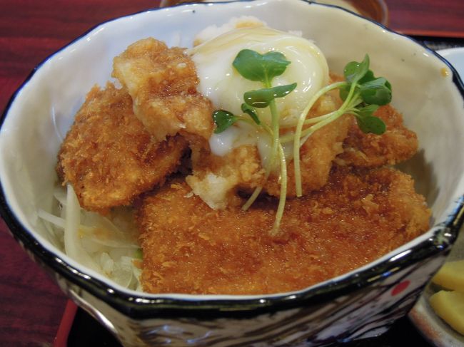 大野のB級グルメとして普及している醤油カツ丼