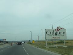 Calgaryに到着、市内を目指す