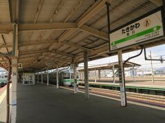 滝川からは７２１系電車で。