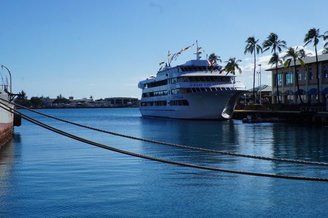 ディナークルーズです。天気が良かったので満足ですが、夜景が見られず残念。日が落ちたら、港に戻ってました。