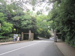 昨日の雨によるものか熱田神宮の森から涼しそうな靄が湧いてくるようでした。

熱田神宮会館入口