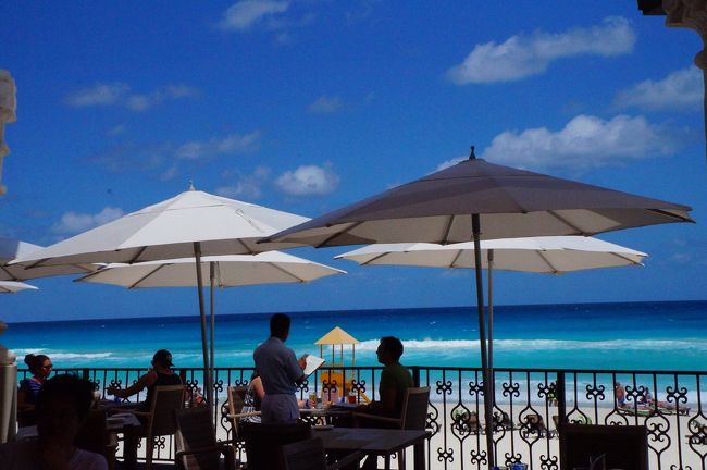 席から見える海<br />ホントに、綺麗でため息が出ます。