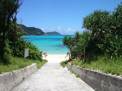 久々の阿波連ビーチ！