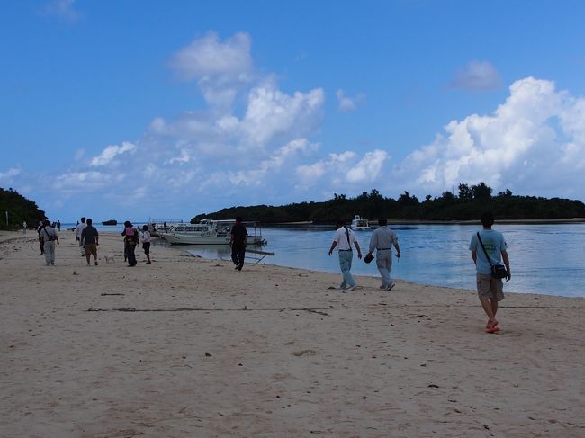 ビーチまで降りて歩いてみる