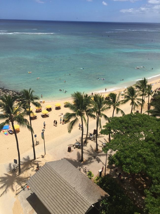 このホテルを選んでやっぱり大正解。<br />最高の眺めデス。