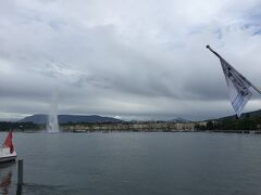 レマン湖と大噴水！