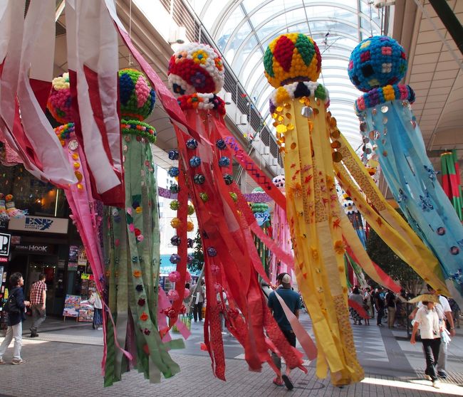 この商店街は、風通しがいいんだな〜。