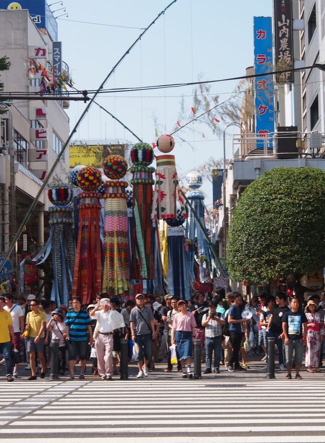 広瀬通りを渡ると、一番町四丁目商店街。定禅寺通りまで行けば、お終いです。