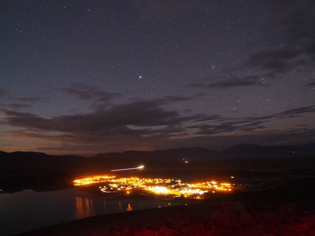この日はテカポ湖付近に宿泊し、夜は楽しみにしていた星座ウォッチングです。