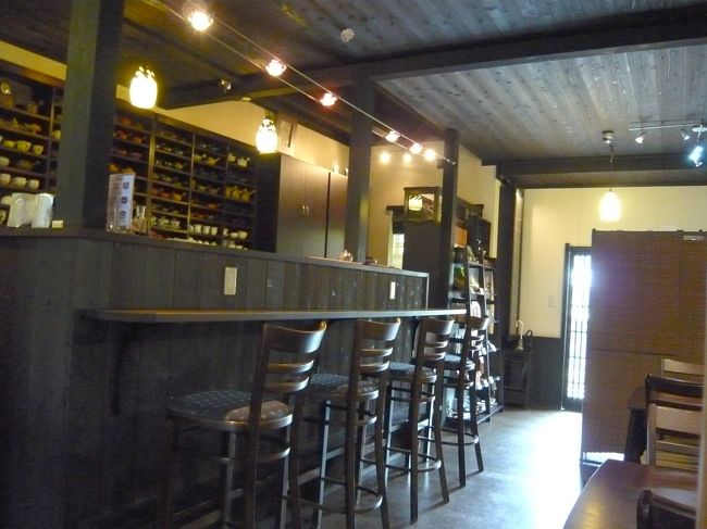 奈良町の心樹庵というカフェ。良い雰囲気です。