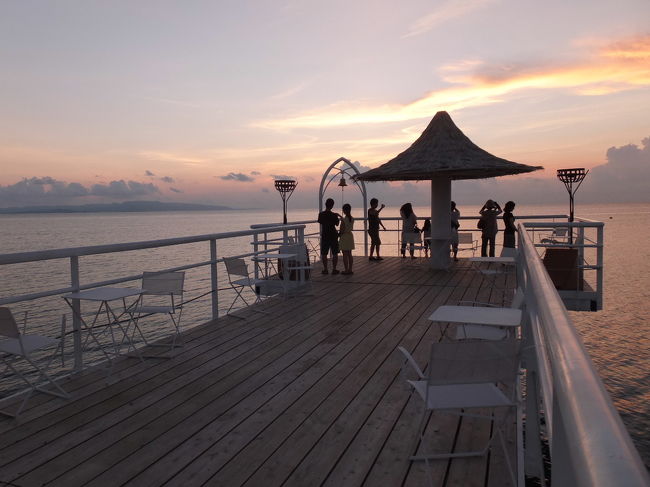 日が落ちてからも、<br />きれいな景色なのです。<br />