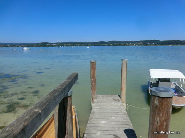 唐突に最初の写真は、ボーデン湖にかかる桟橋。ここは海に面していない南ドイツ、スイス、オーストリアの人々にとっては、リゾート地なのです。