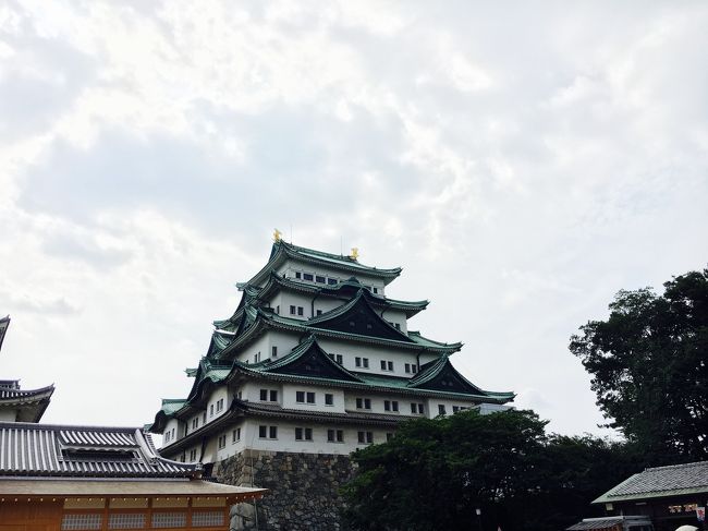 ◯名古屋城<br /><br />堂々とした佇まい。<br />だけど、意外と中は現代風でした（笑）