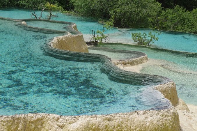 黄龍の景観と歴史地域