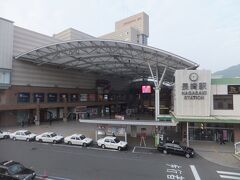 長崎駅に到着しました。ここからこの日は列車旅です。