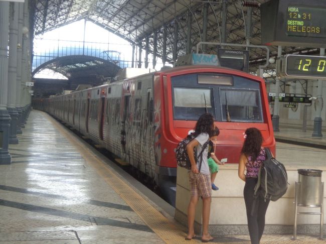 全力で走り、電車の時間に間に合った！<br />