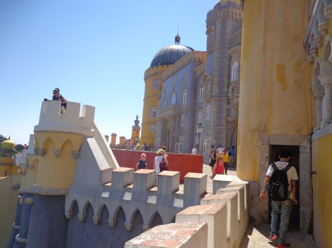 宮殿内を1周します