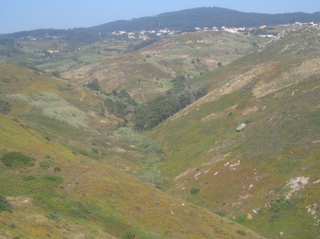 ロカ岬の面白いところは海だけでなく、広大な陸側の眺めも楽しめること
