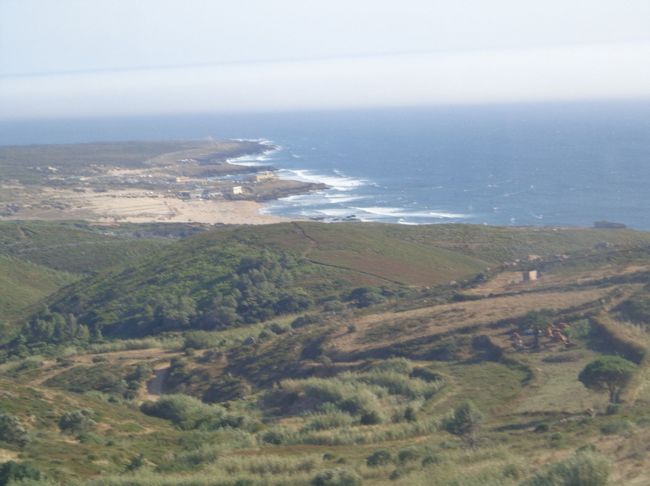 最果ての岬を離れます