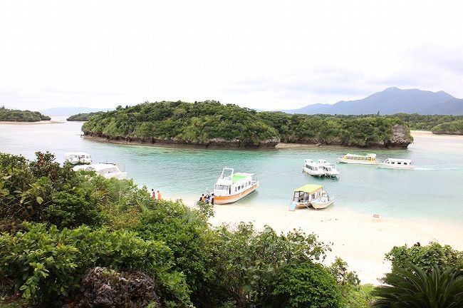石垣で唯一観光した場所、それがミシュラン星獲得のカビラ湾。<br />晴天だったら素晴らしい光景だったことでしょう。<br />