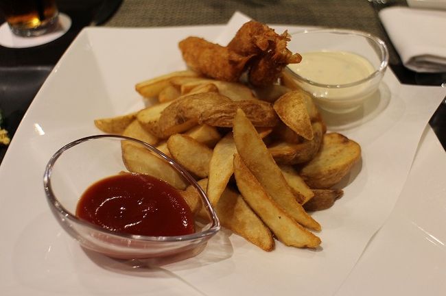 ポテト好きな次男専用のフライドポテト＆エビフライ（１，０００円）