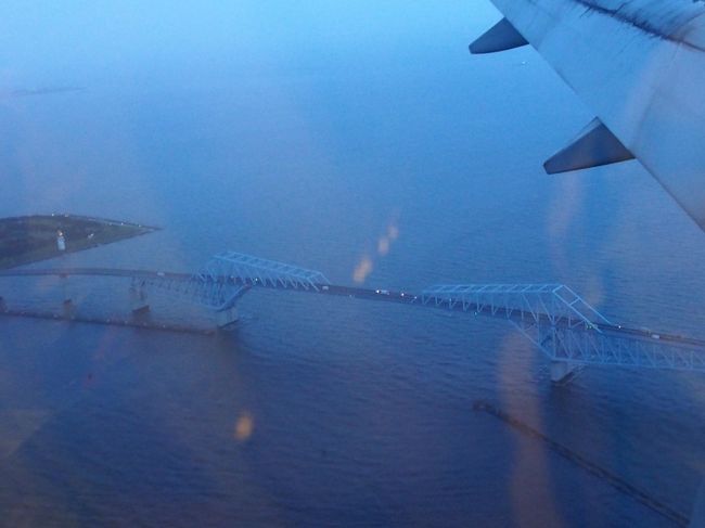 東京ゲートブリッジも真下に見える