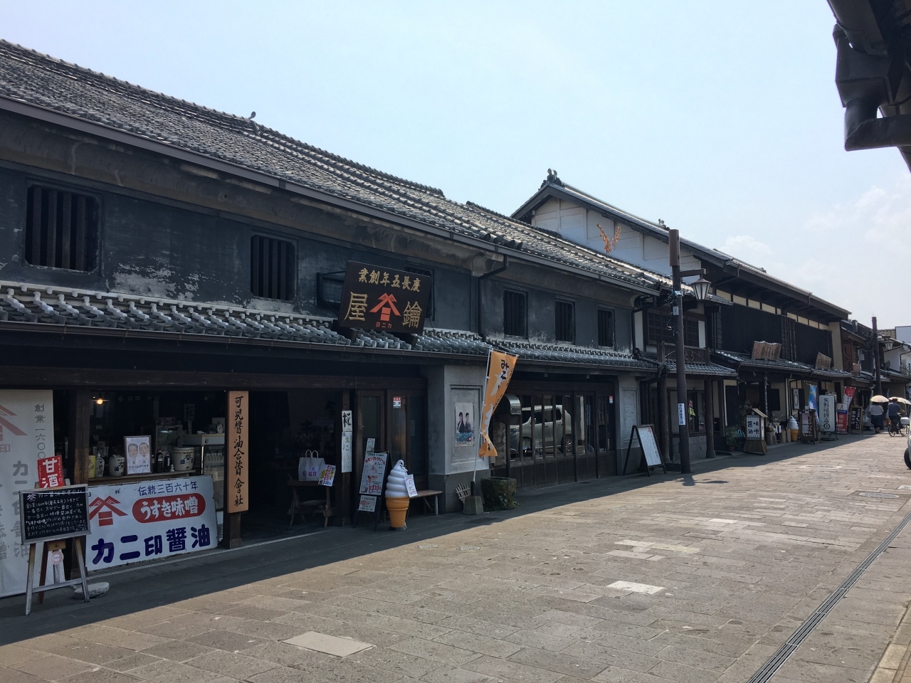 まずは、八町大路という雰囲気のある商店街がありました。