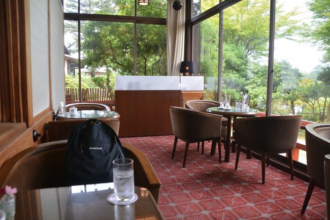 喫茶室の様子。