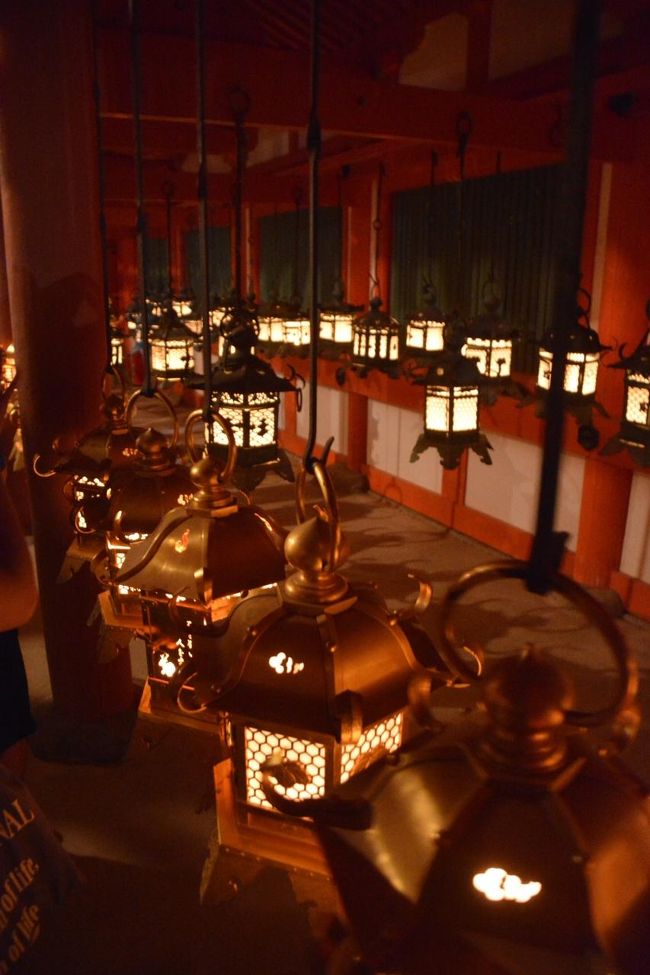 春日大社の回廊。