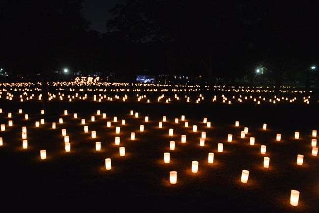 東大寺前の浮雲園地の様子。