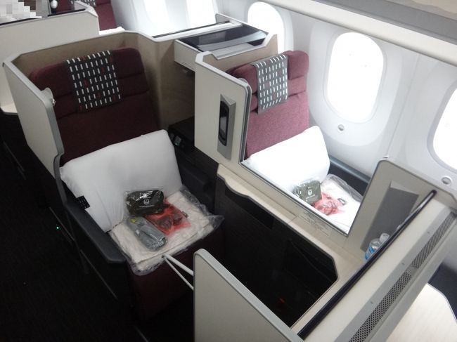 JALビジネスクラスで行く北ドイツ ② ビジネスクラス（JAL SKY SUITE