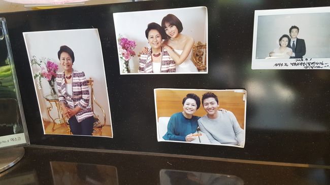 女優パク・ウォンスクのカフェがありました。