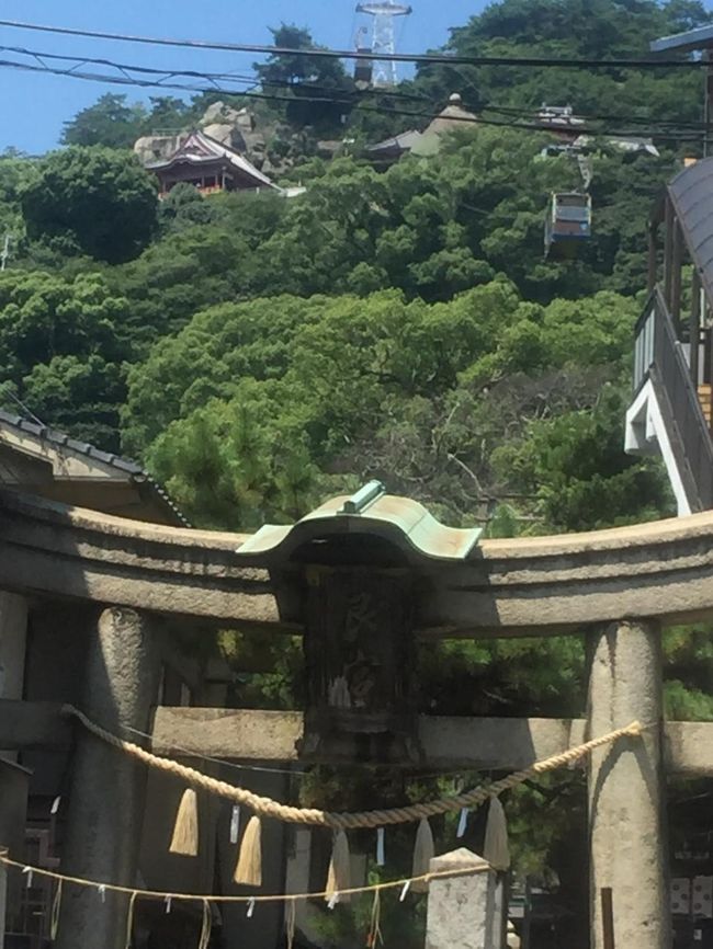 千光寺。<br /><br />行きたかったのですが、暑くて挫折してしまいました。<br /><br />また、違う季節に来てみたい。<br />