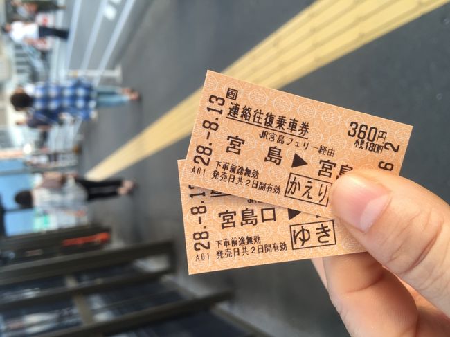 往復フェリー。