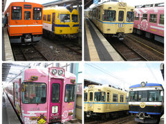 一畑電車の松江しんじ湖温泉駅から出雲大社前駅へ